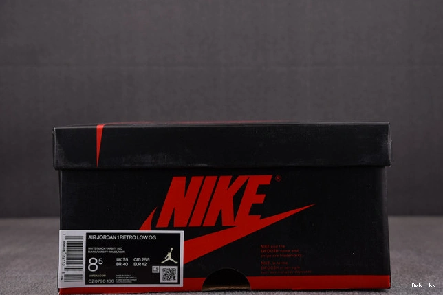 Reps BK 1 jordan toe